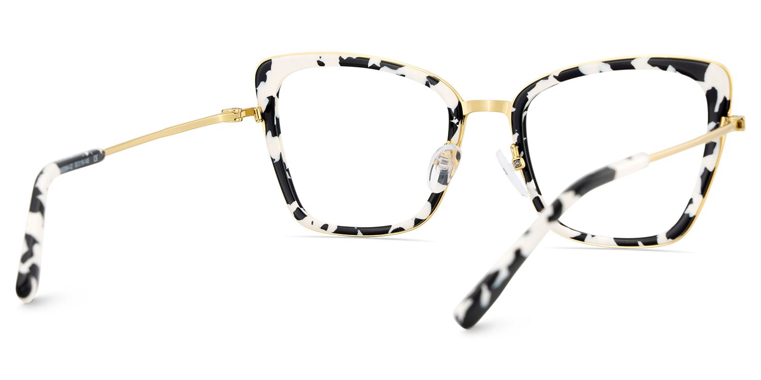 Rosalie Butterfly Cow Color Frame Glasses for Women | Zeelool5