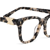 Mae Square Tortoise Glasses6