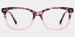 Sawyer Pink Rectangle Glasses1