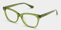 Vivienne Rectangle Green Glasses4