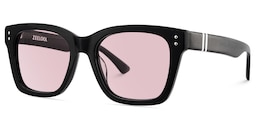 Gaydeh Rectangle Black Sunglasses2