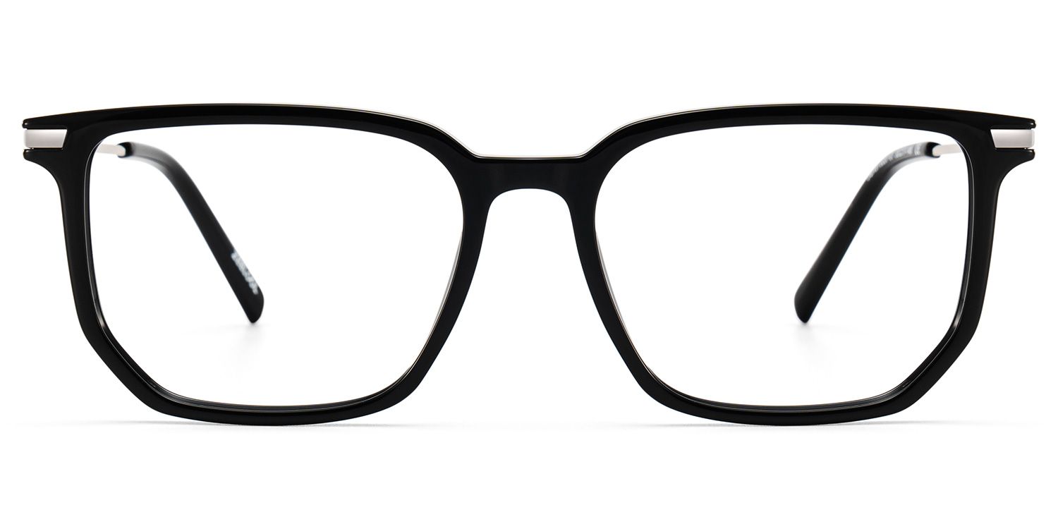 Oliver Gal My Ideal Style キャンバス 60×41×3 Michelle Black Rectangular Glasses for Men and Guys | ZEELOOL