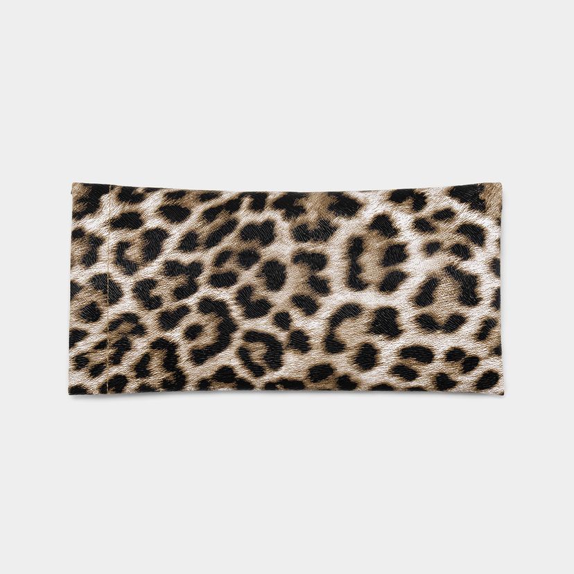 Leopard Print Eyeglasses Bag