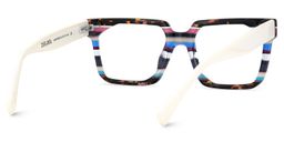 Laguer Rectangle Multicolor Glasses5