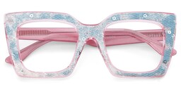 Cailey Square Pink Glasses2