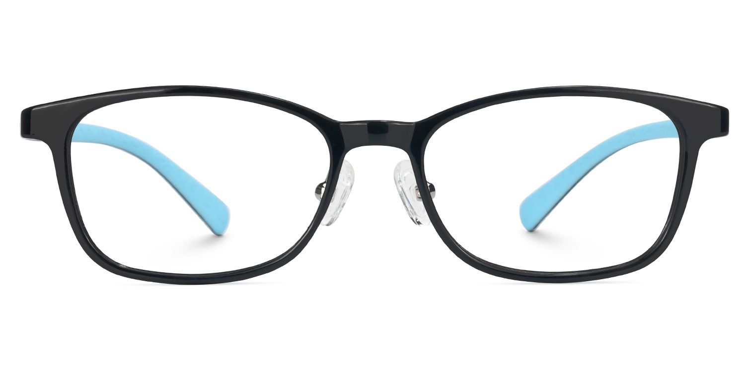Kids Rectangle Rehse Glasses with Cute Style -Zeelool1