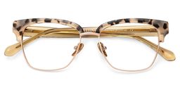 Ellis Tortoise Browline Glasses6
