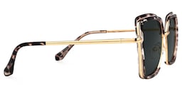 Cordaro Square Clear Tortoise Shell Glasses2