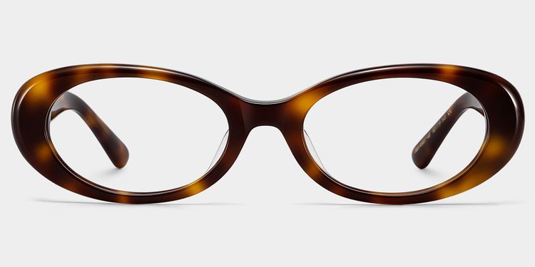 The 90s Tortoise Oval Glasses