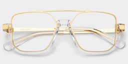 Oromiya Aviator Clear Glasses4