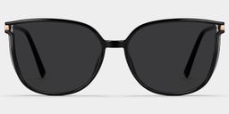 Rodz Black Square Sunglasses0
