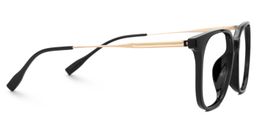 Ameedah Square Black Glasses2