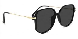 Payton Black Geometric Sunglasses2