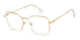 Levi Geometric Gold Glasses3