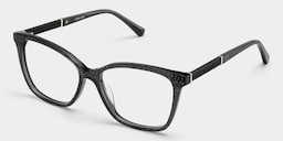 Finnian Square Black Glasses3