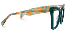 Brooklyn Cateye Green Glasses2