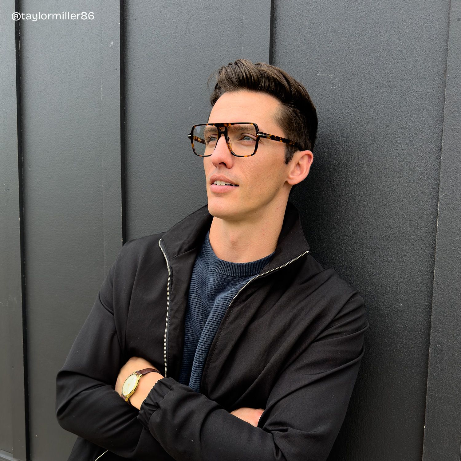 Easton Tortoise Aviator Frame Glasses for Men | ZEELOOL6