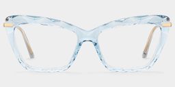 Juliet Cateye Light Blue Glasses0