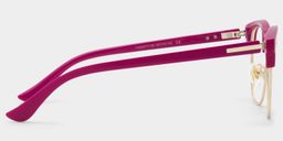 Lasha Pink Browline Glasses4