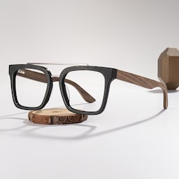 Pascal Aviator Two-Tone Glasses0