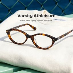 Ashby Tortoise Oval Glasses0