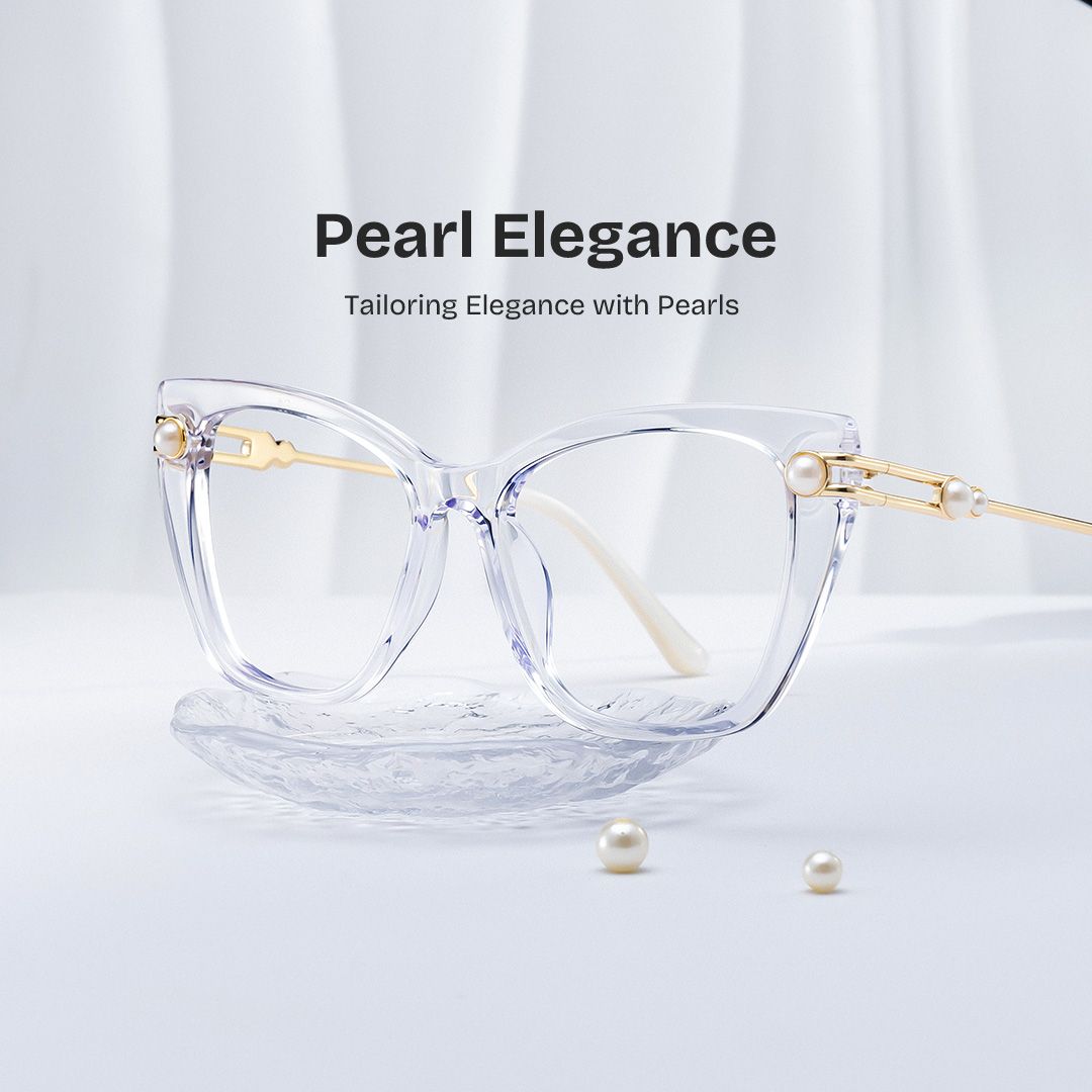 Victor Eyeglasses in Cat eye Clear Frame | Zeelool0