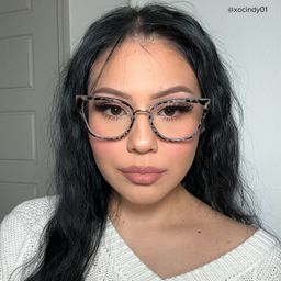 Martine Square Tortoise Glasses5