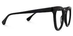 Shabien Round Black Glasses2