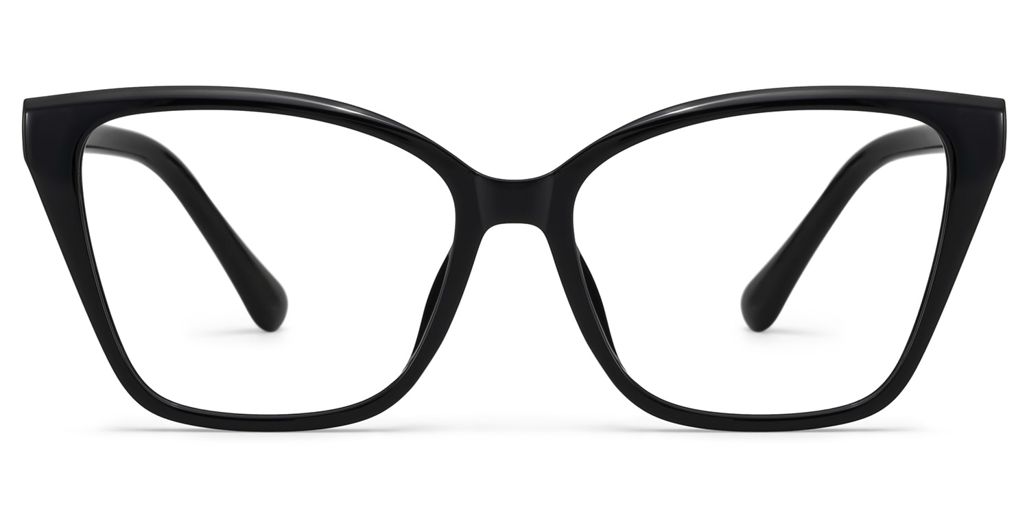 Sienna Butterfly Black Glassess