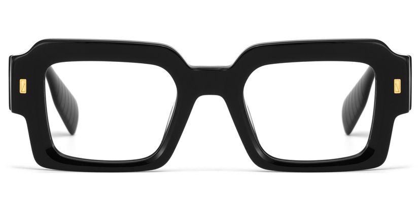 Bobbee Square Black Glasses