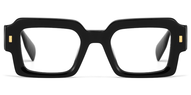 Bobbee Square Black Glasses