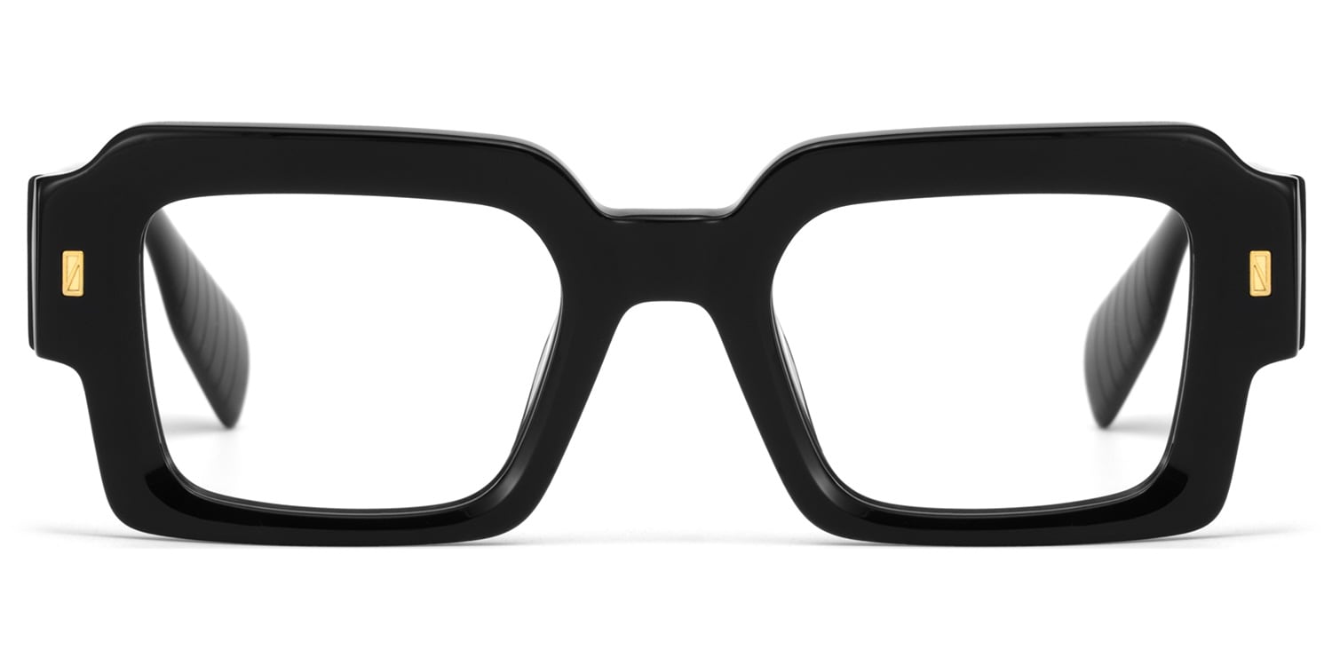 Bobbee Square Black Glasses | Zeelool Glasses2