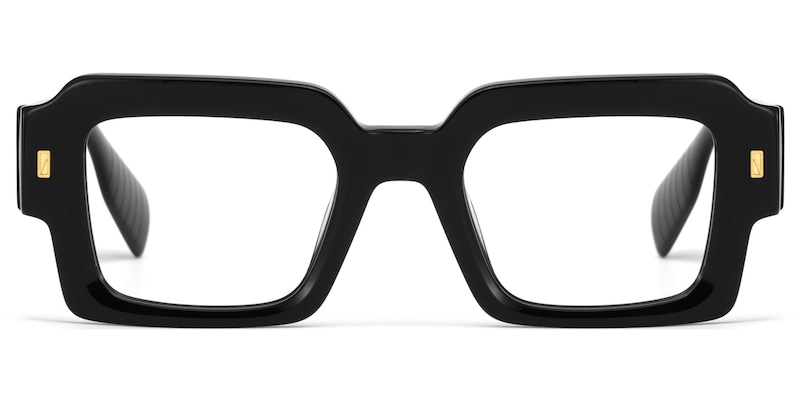 Bobbee Square Black Glasses