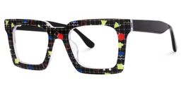 Kevin Square Black Glasses1