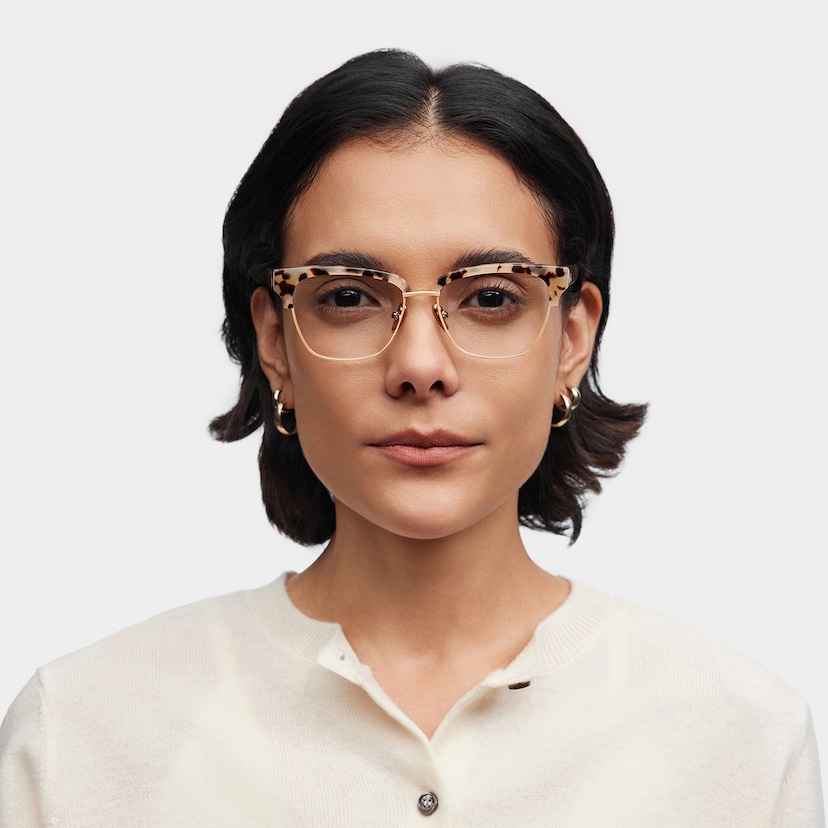 Ellis Browline Tortoise Glasses
