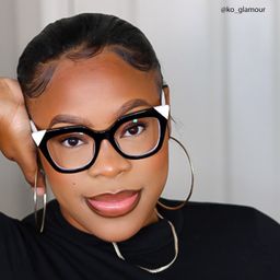 Debnath Black Cat eye Glasses4