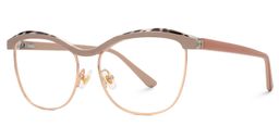 Coumba Browline Pink Glasses1