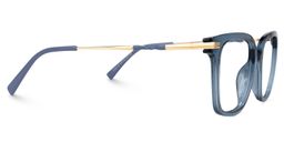 Jacqui Square Blue Glasses2