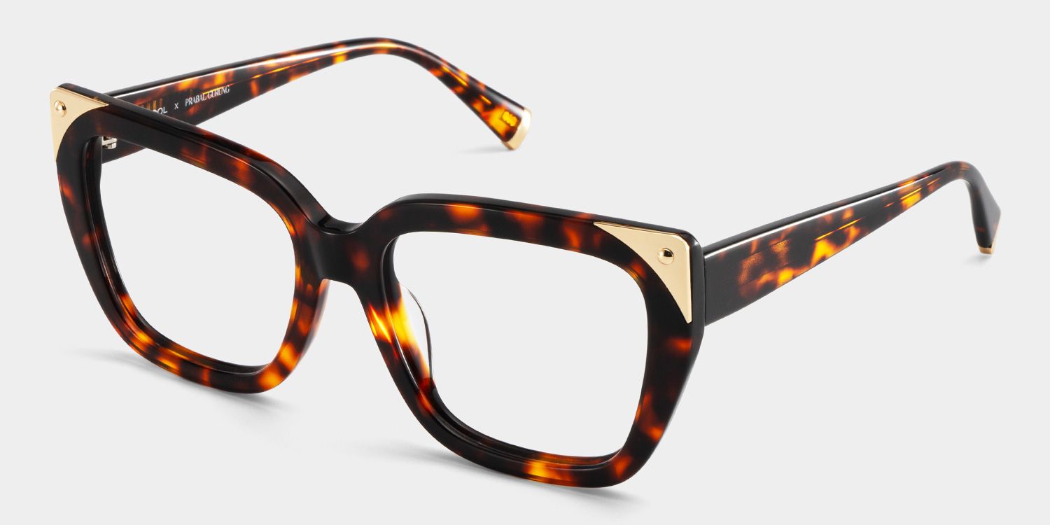 Sophia Tortoise Butterfly Acetate Glasses | ZEELOOL x Prabal Gurung