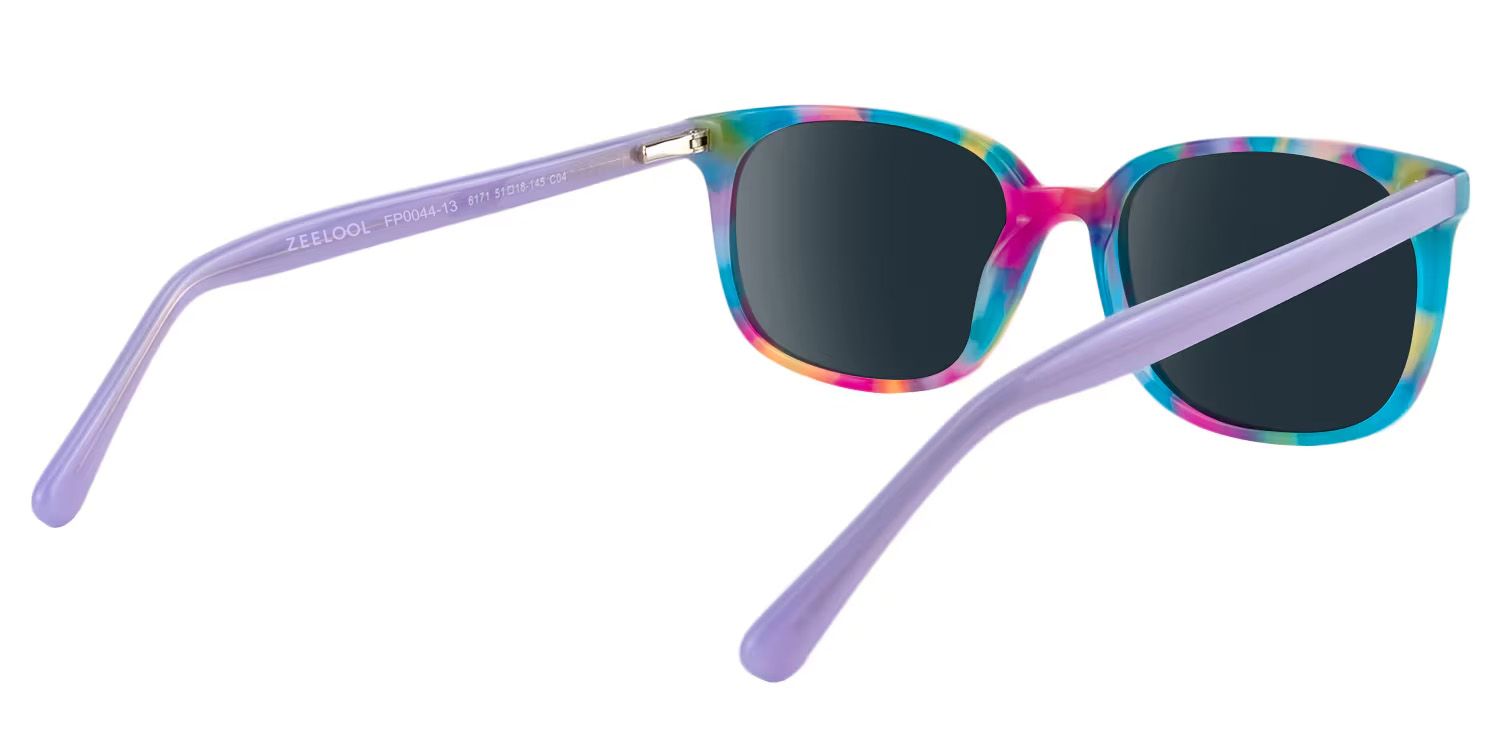 Rectangle Blue Glasses | Zeelool Glasses3