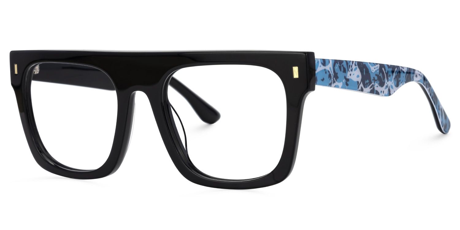 Tyndale Black Aviator Eyeglasses and Glasses Frame1