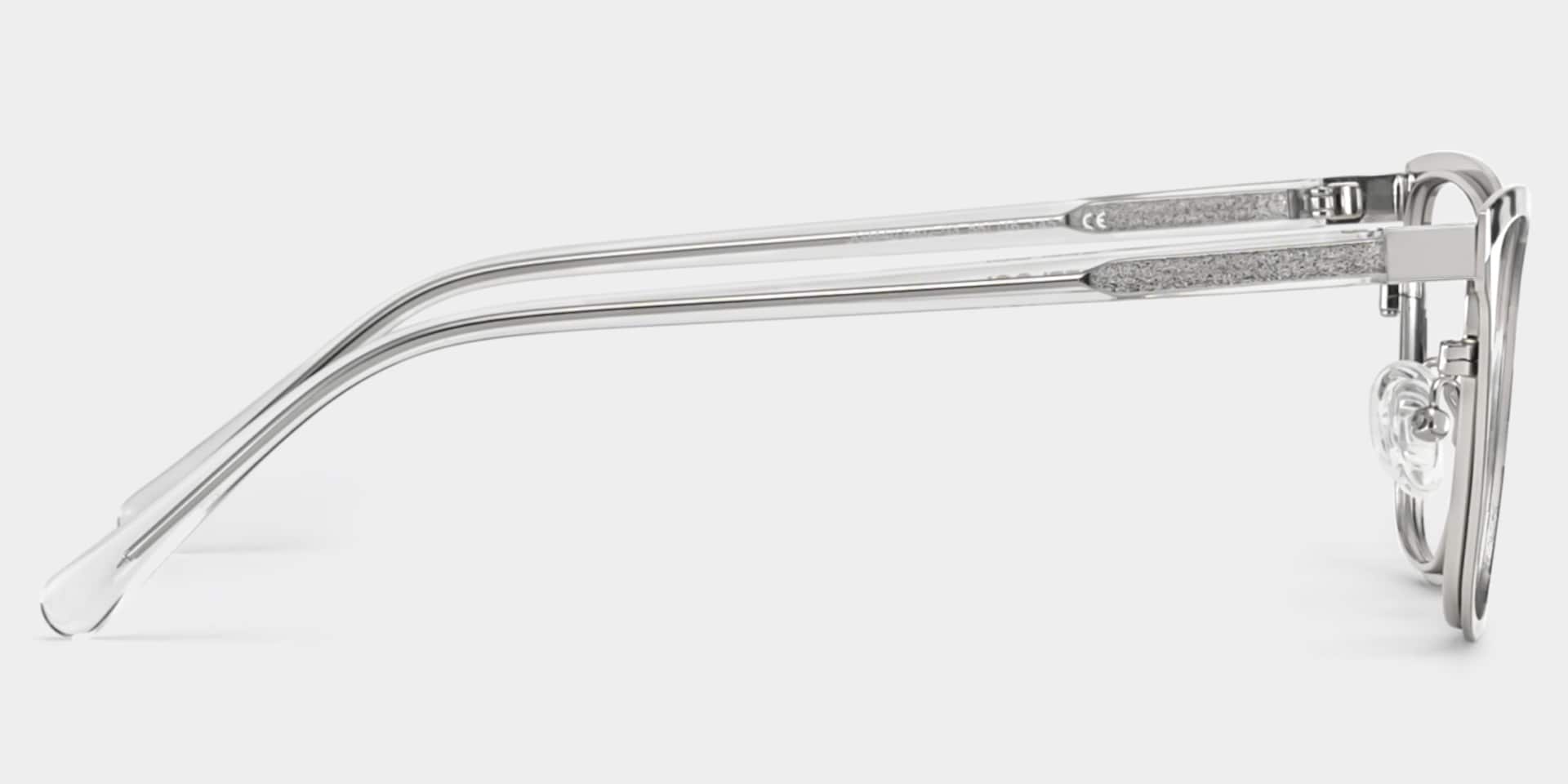 Elise Tortoise Frame Glasses with Rectangle Frame Online | ZEELOOL4