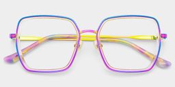 Fiona Square Iridescent Glasses4
