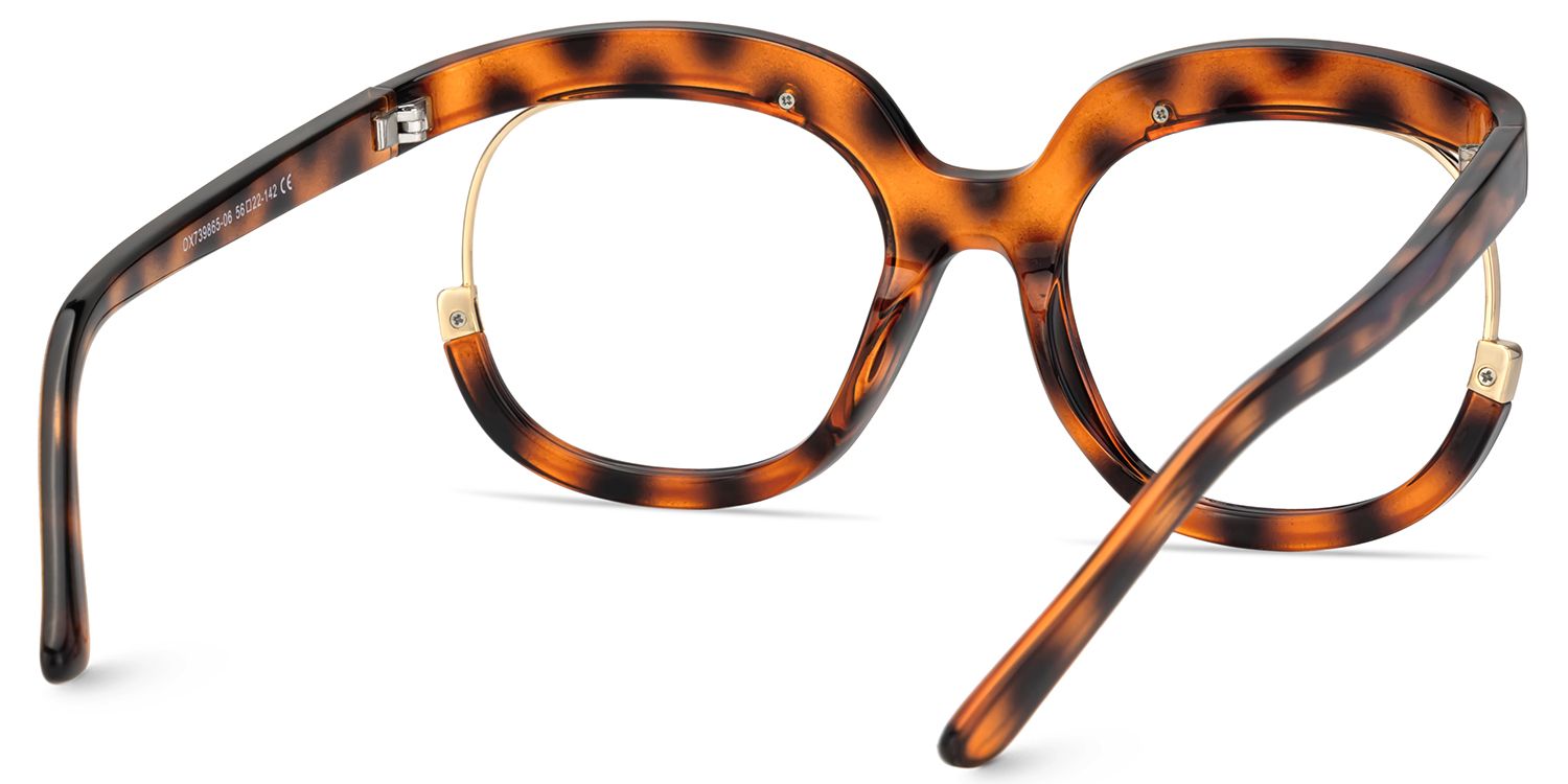 Darice Round Tortoise Glasses | Zeelool Glasses4