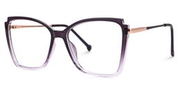 Kristen Cateye Purple Glasses1