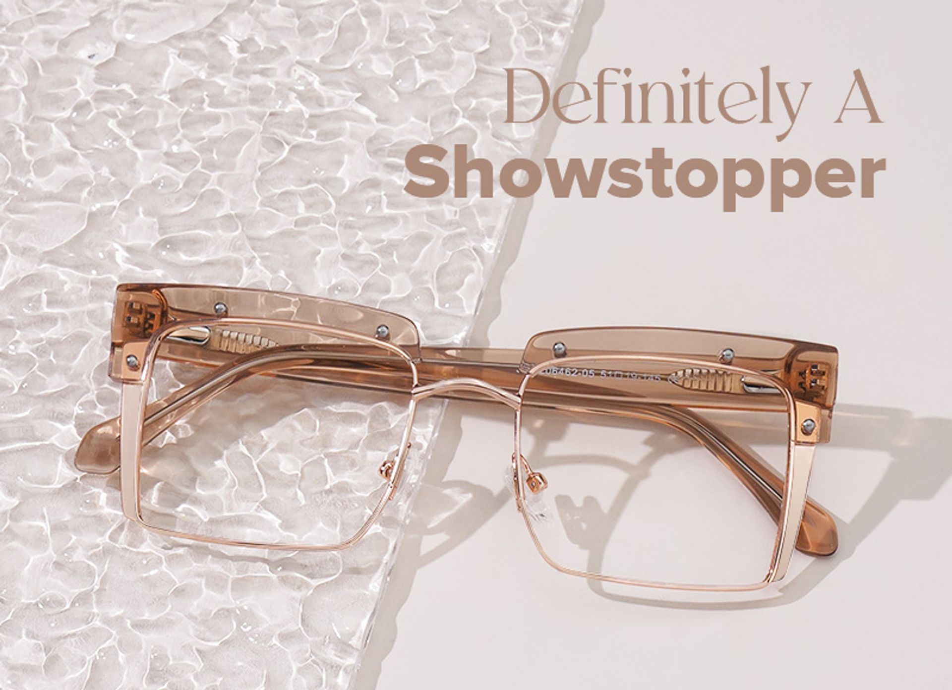 Designer Kiana Beige Frame Glasses | Zeelool5