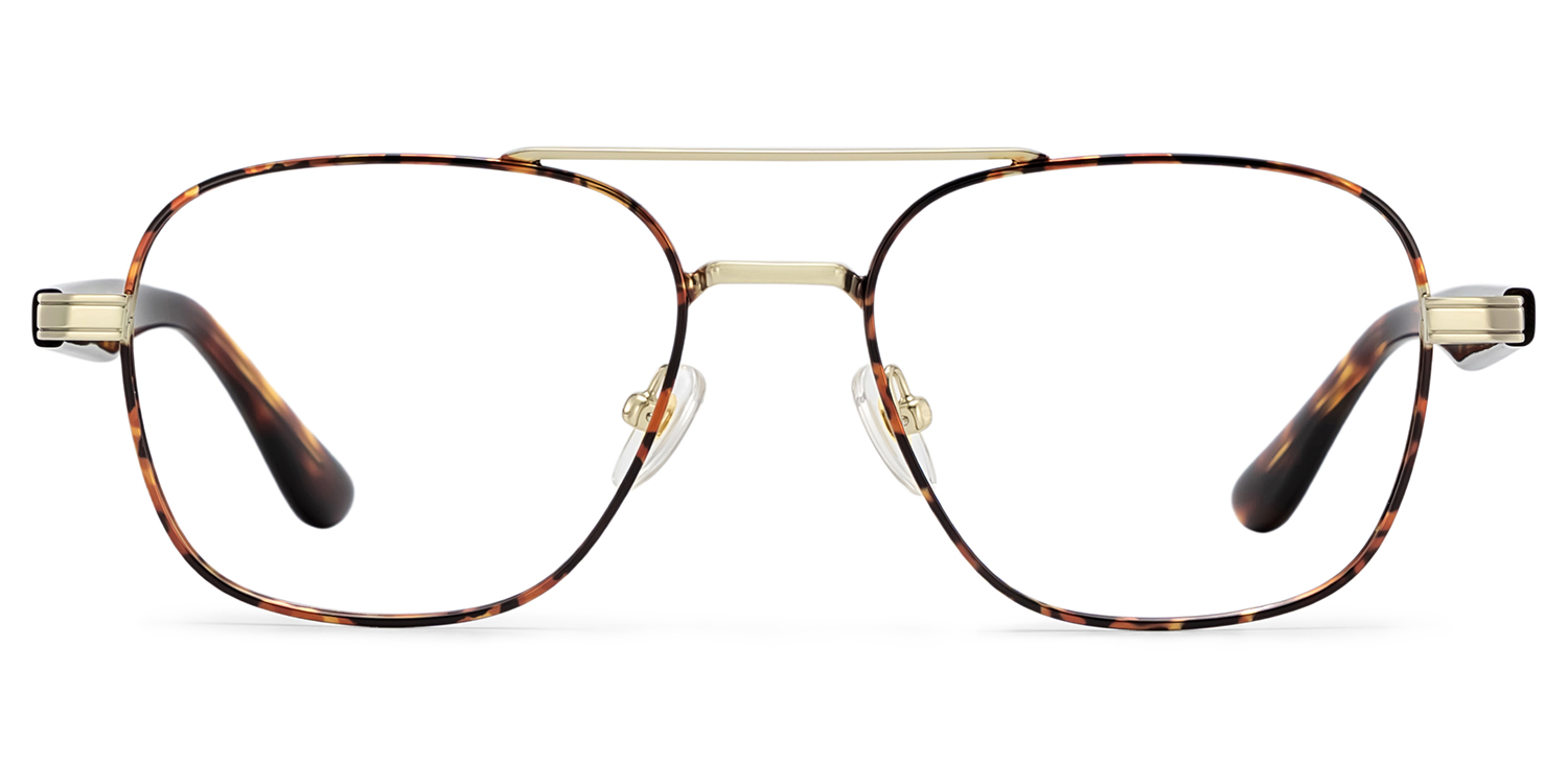 Anderson Aviator Tortoise Shell Glasses for Men | ZEELOOL