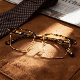 Audrey Browline Tortoise Glasses0