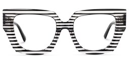 Baboolal Cateye Two-Tone Glasses0