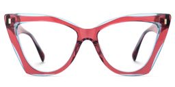 Kimbers Cateye Red Glasses0